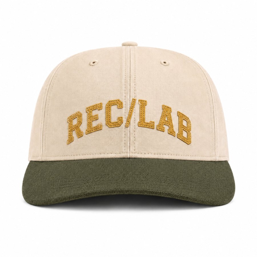 Felt patch on baseball cap