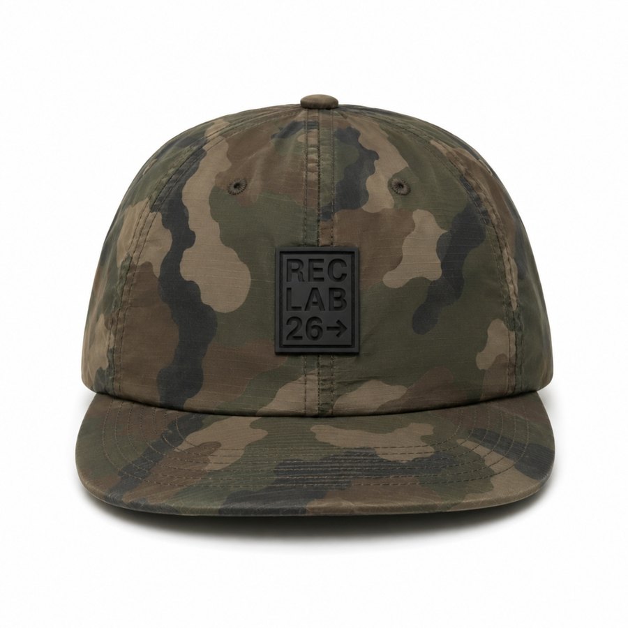 Rubber patch on cap