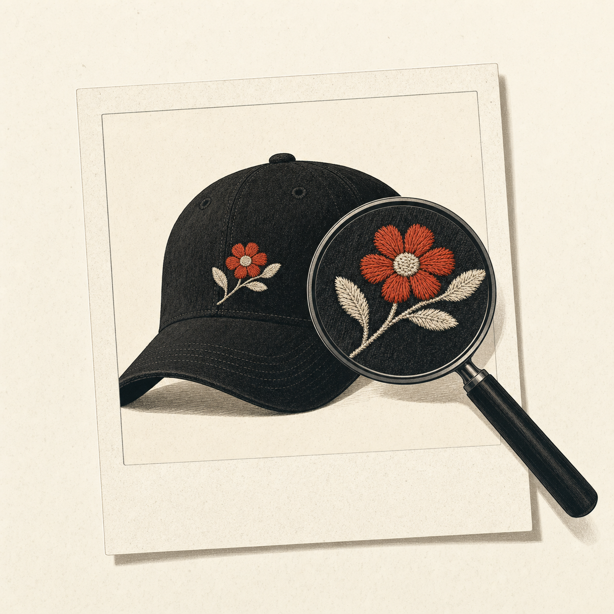 Sample image and approval